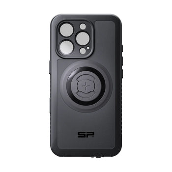 SP Connect fodral för iPhone 16-serien med robust design och monteringssystem.